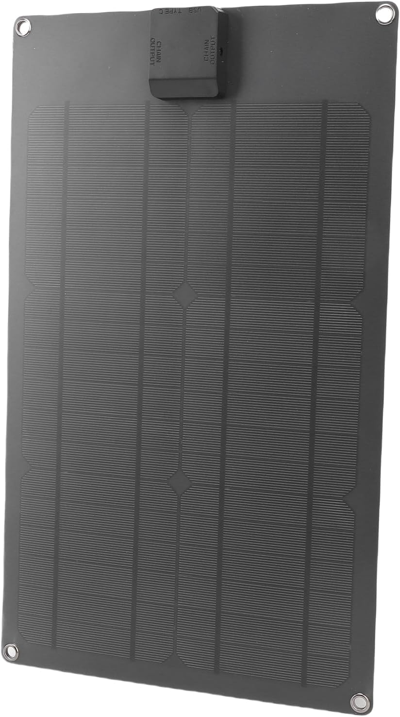 Generic Portable Solar Battery Trickle Charger Maintainer Easy Install Water Proof 30W Panel Kit with USB Output for Car RV Travel