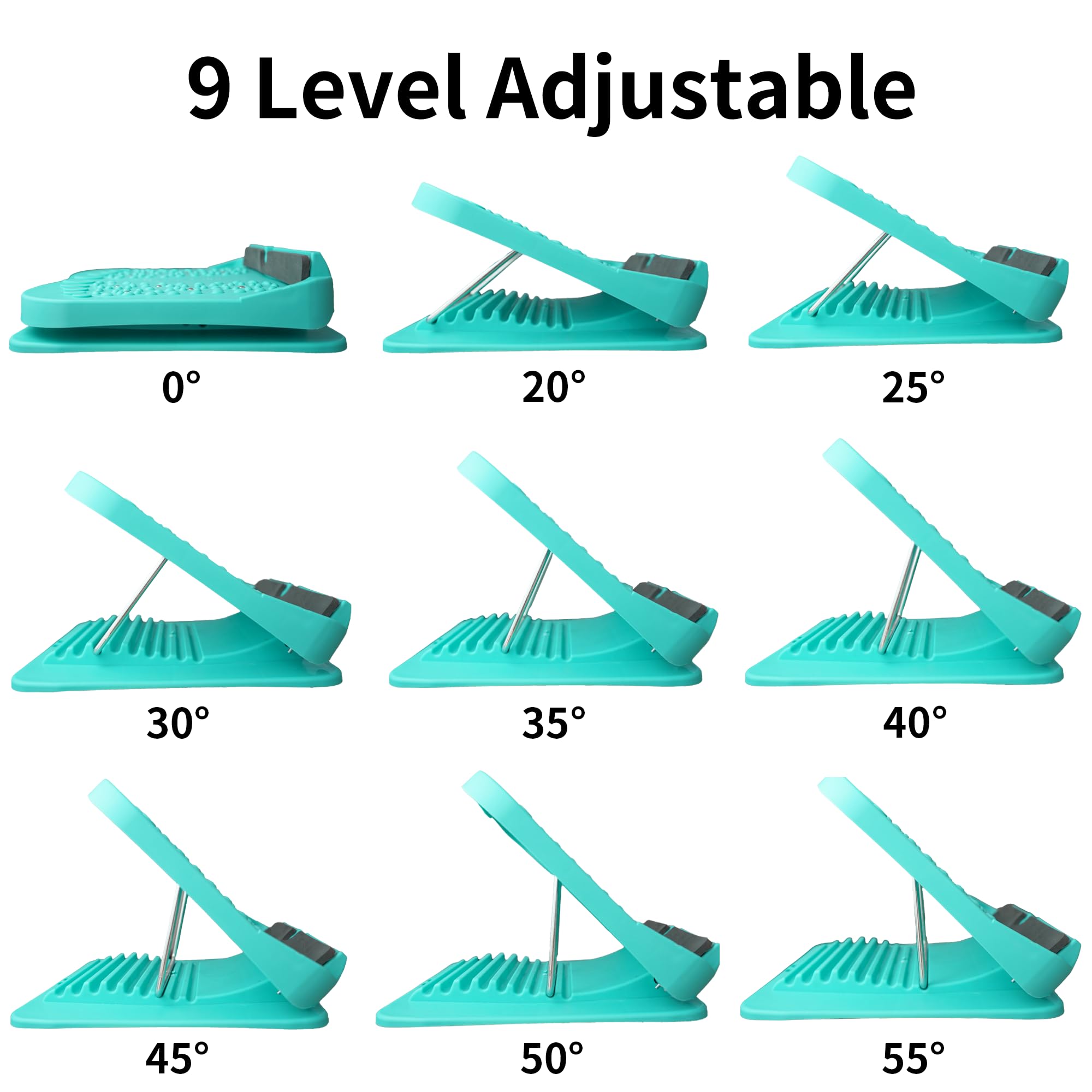 Slant Board For Squats Adjustable Slant Board 9-Level Calf
