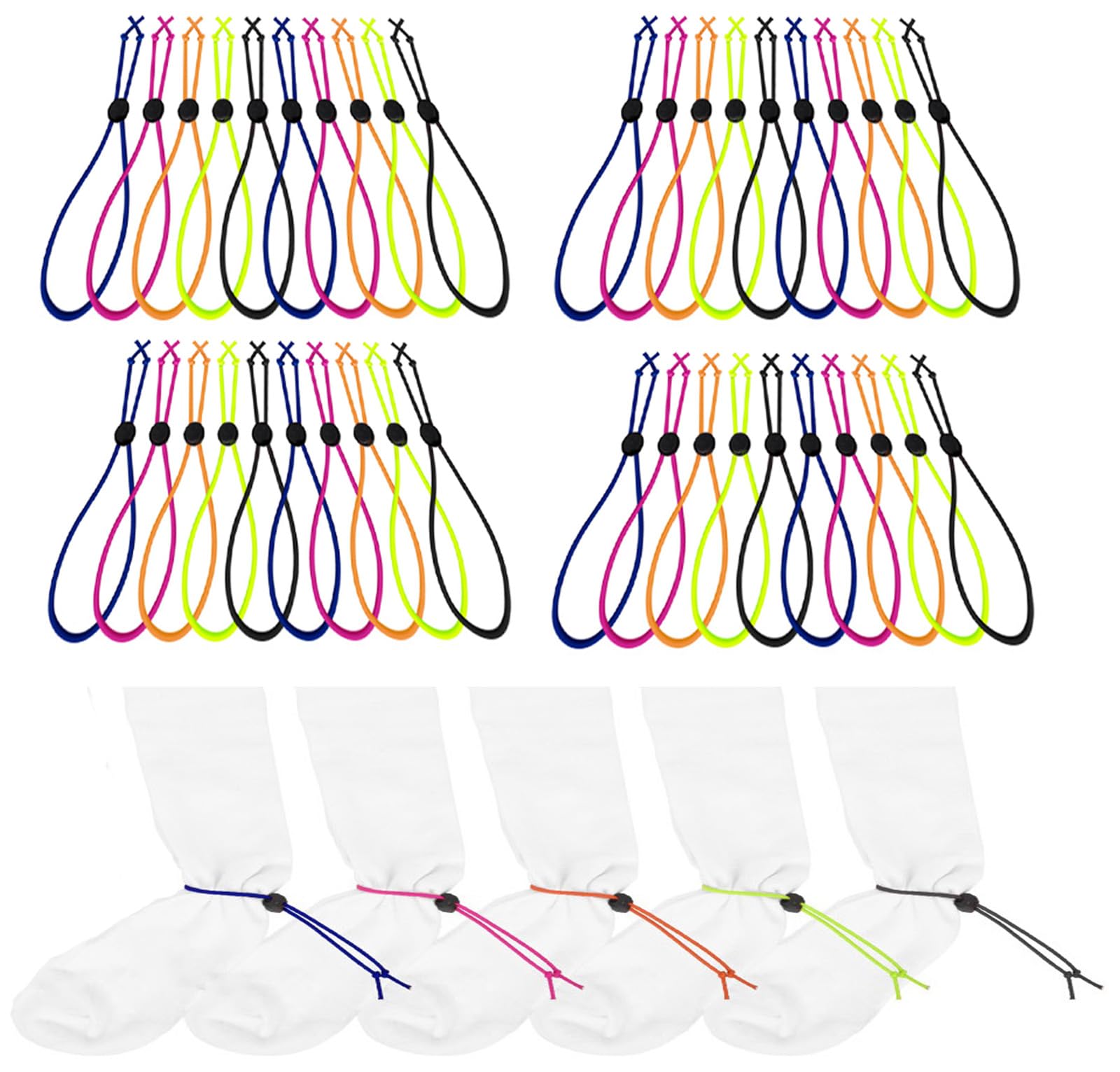 Awsxuoor 50 Pcs Sock Clips