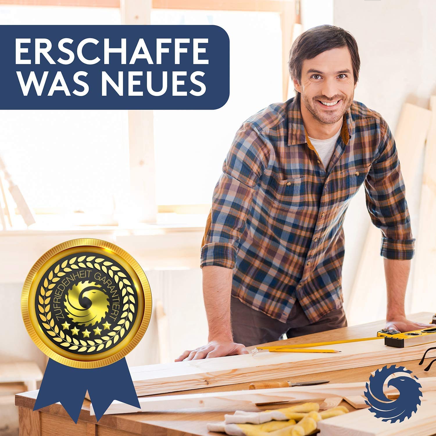 FALKENWALD® - Lama per sega circolare 210 x 30 mm per legno – Lama per sega circolare 210 x 30 mm compatibile con sega circolare Bosch GTS 635 – 216, sega a tazza di Bosch, Einhell & altri