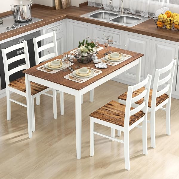 Compact Mid-Century Farmhouse Set