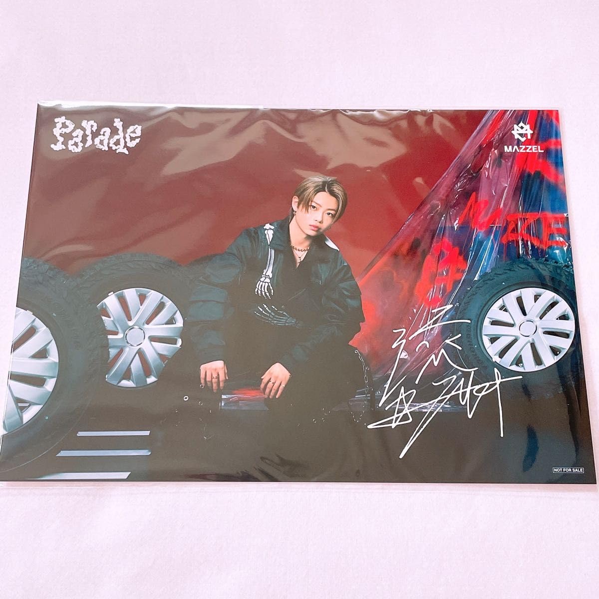 Amazon.co.jp: MAZZEL RYUKI Amazon 特典 ビジュアルシート 3枚