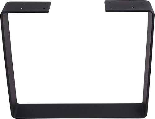 Miniatura 3 de 2 x 12 patas de mesa auxiliar, patas de mesa de acero sólido resistentes en forma de U, patas de gabinete, patas de sofá, patas de mesa auxiliar,