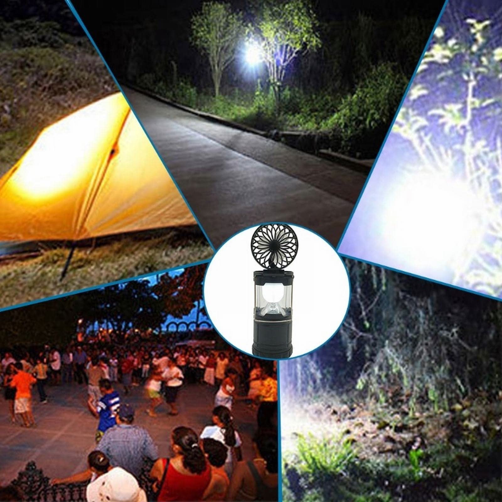 Przezroczysty wąż winylowy, Lampa namiotowa LED, wentylator kempingowy, lampa wisząca, latarnia na wypadek sytuacji awaryjnych na świeżym powietrzu, wędkarstwo
