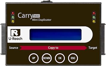 U-Reach Data Solutions PRO118 Portable SATA/IDE Hard Disc Drive HDD Duplicator