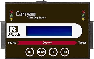 U-Reach Data Solutions PRO118 Portable SATA/IDE Hard Disc Drive (HDD) Duplicator