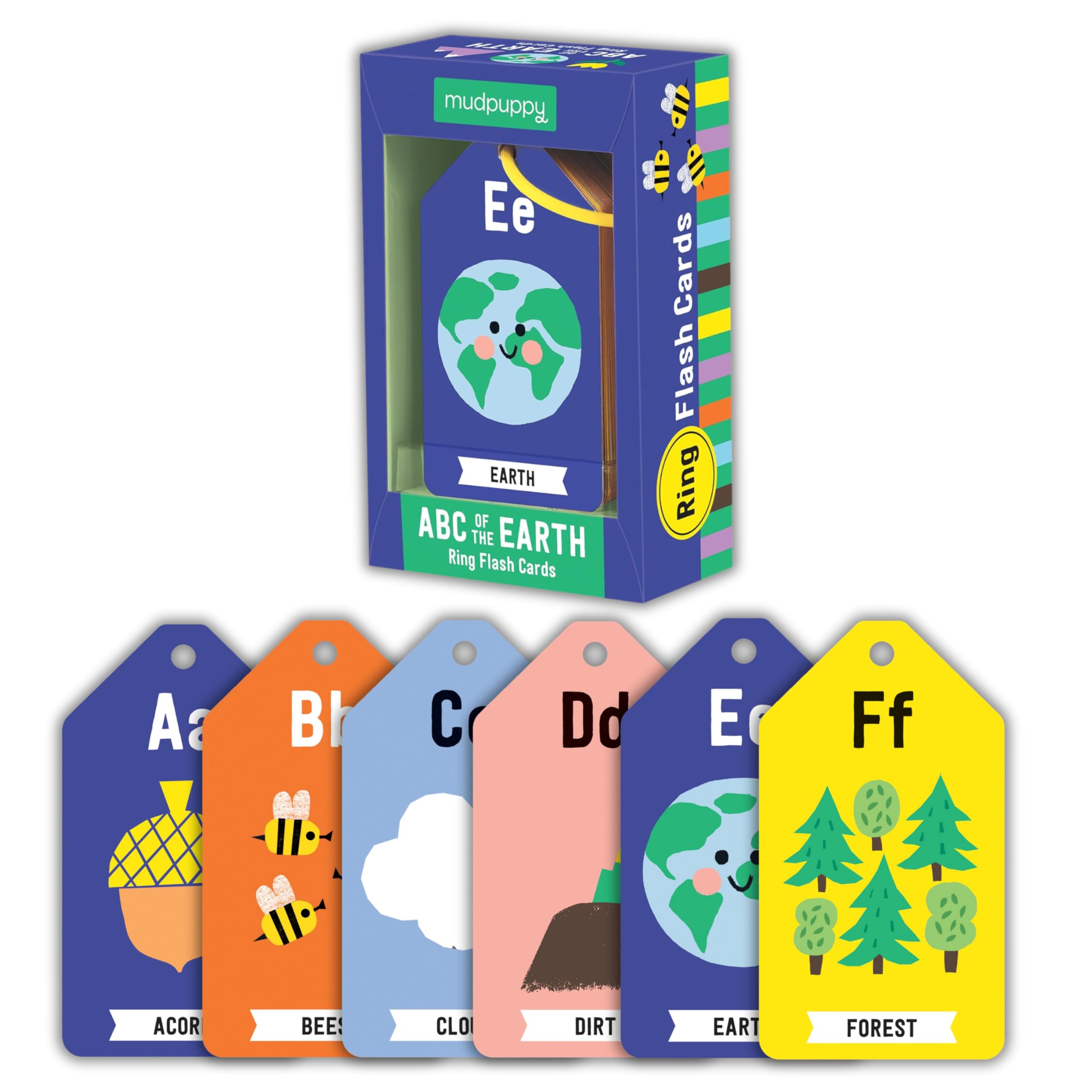 Amazon.com: Mudpuppy ABCs of The Earth — Ring Flashcards 26
