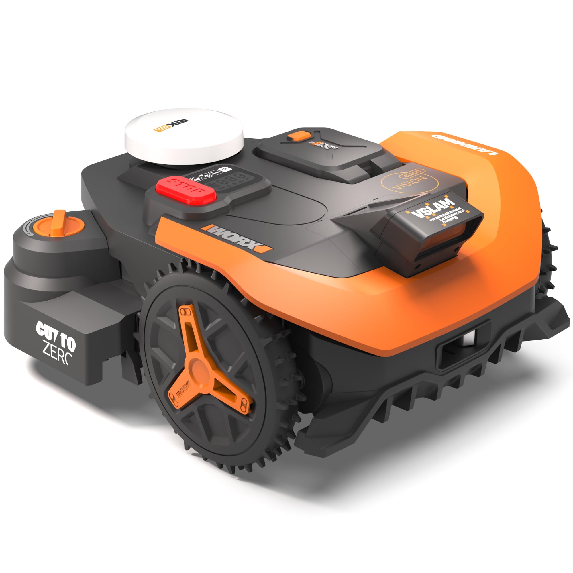 WORX Landroid Vision Cloud Robot Lawn Mower, No Perimeter Wire