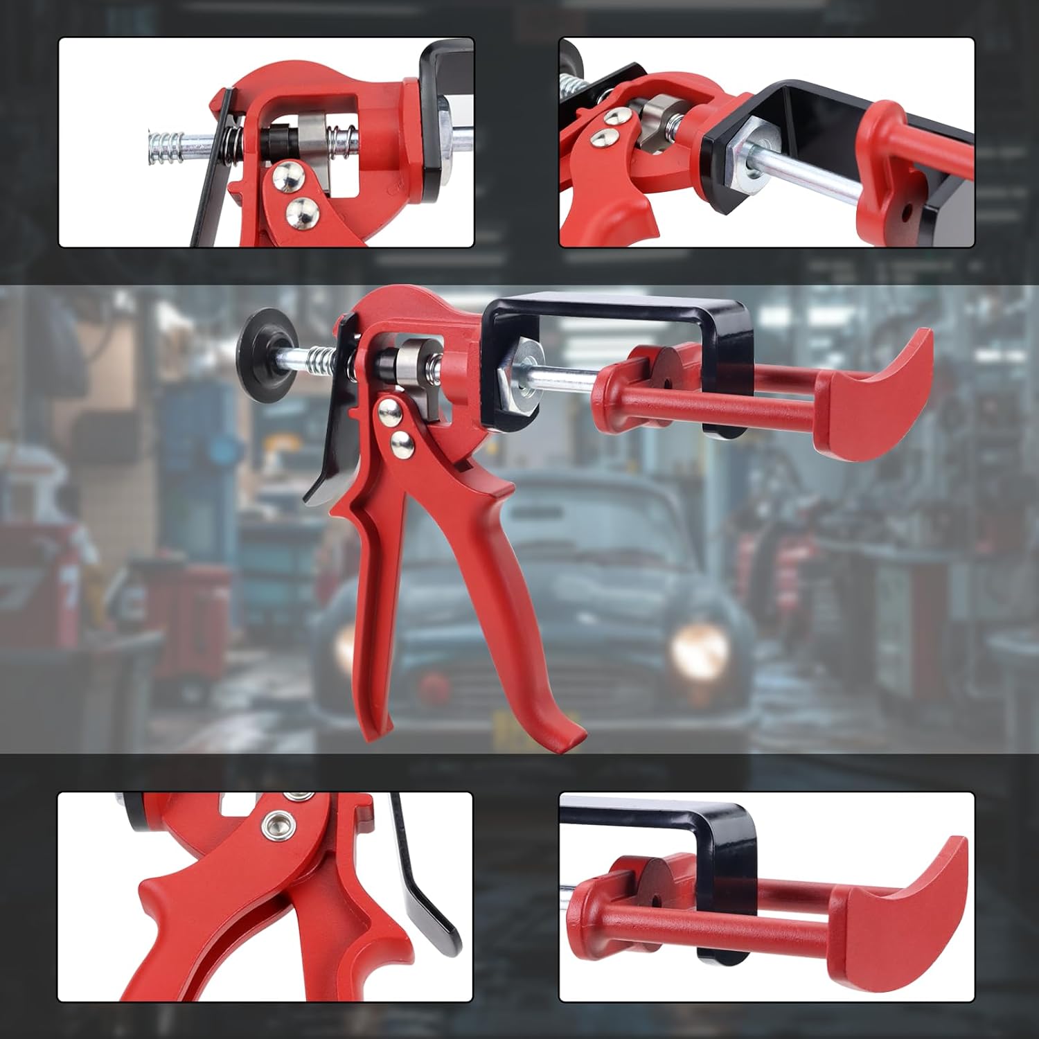 25750 Dual Piston Brake Caliper Compressor,Brake Pad Spreader,Disc Brake Pad Separator Tool Compatible with for Most Cars and Light Trucks，Speedy Brake Spreader