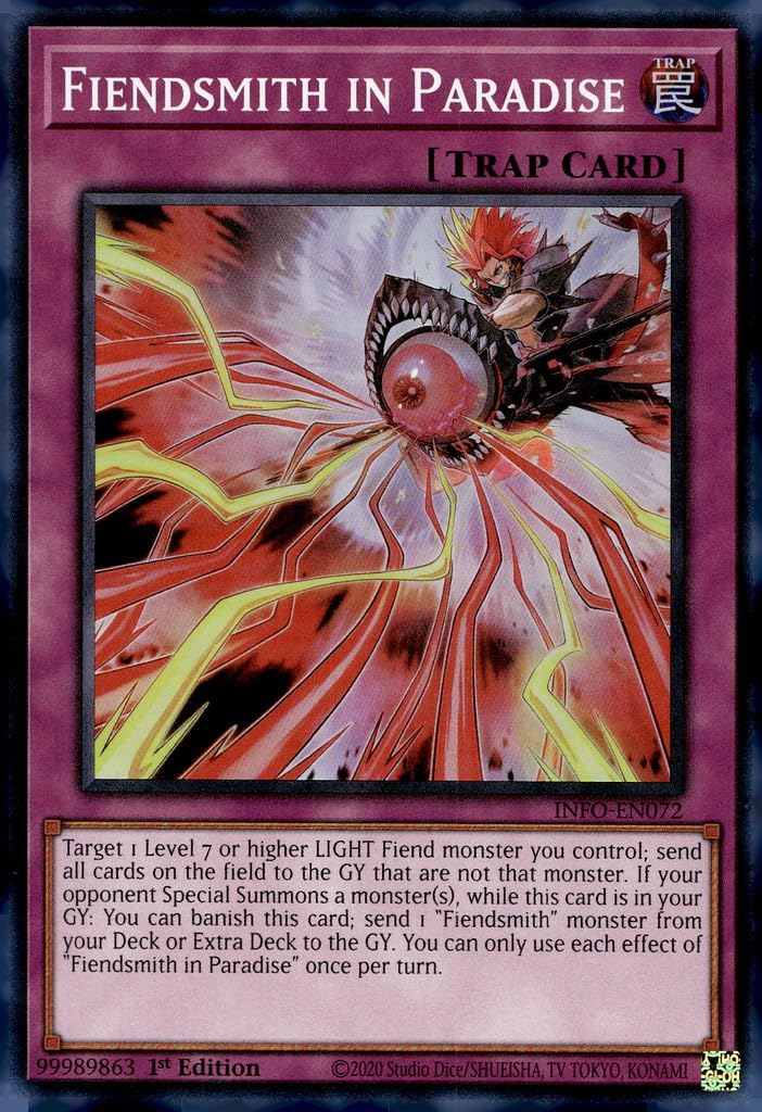 Amazon.com: Fiendsmith in Paradise - INFO-EN072 - Super Rare - 1st