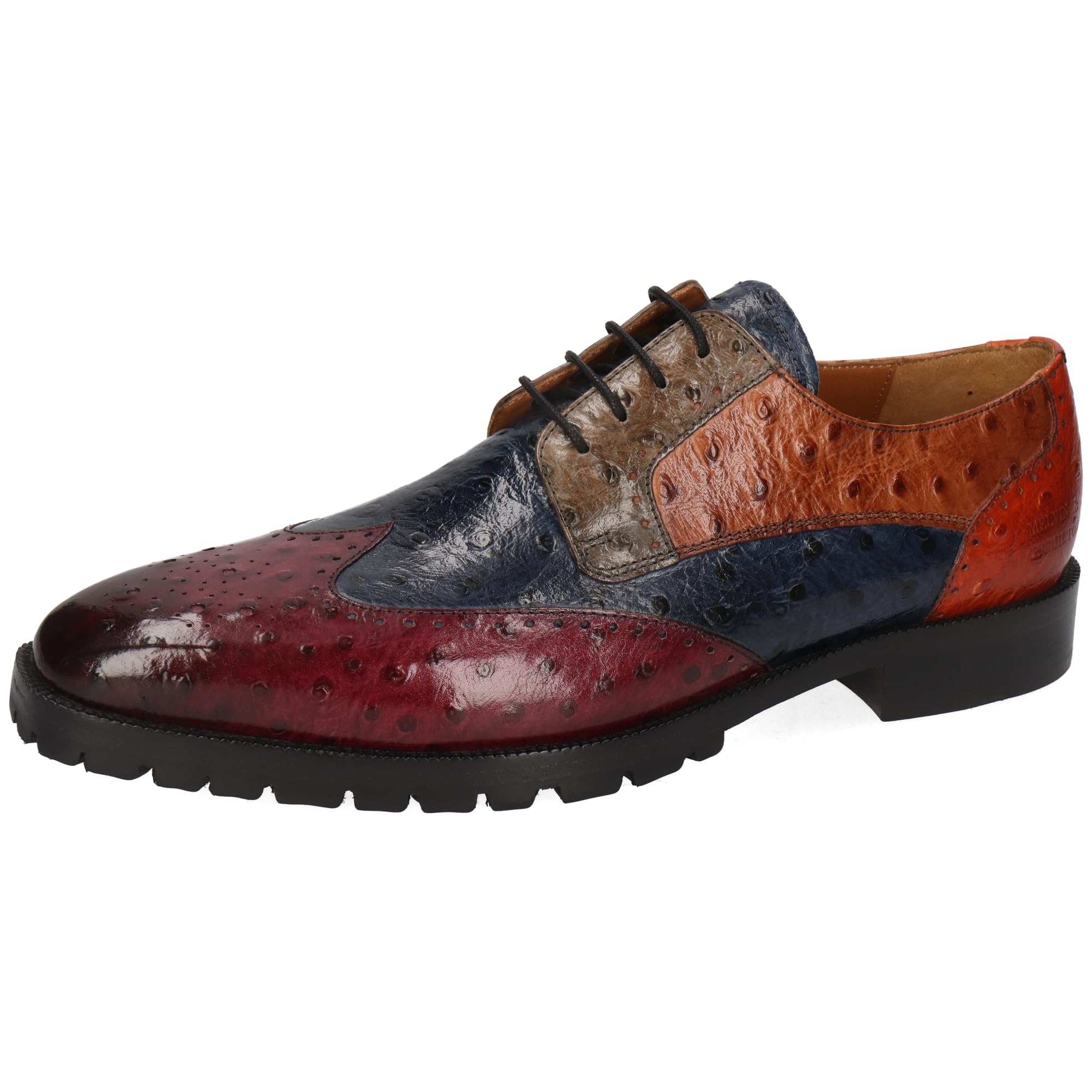 Melvin & Hamilton Men's Jeff 14 Oxford, Multicoloured, 9.5 UK