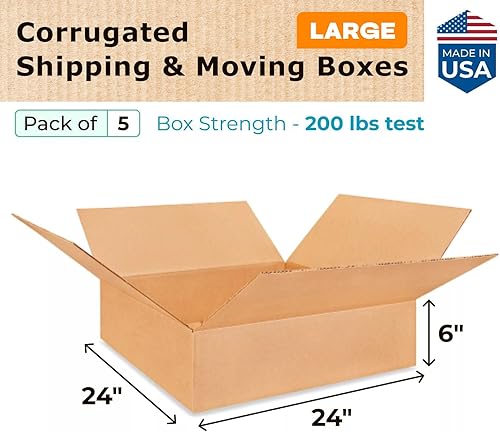 Miniatura 90 de Cajas para envío IDL Packaging - B-1266-5 de cartón corrugado, tamaño pequeño, de 12 pulgadas de largo x 6 pulgadas de ancho x 6 pulgadas de alto