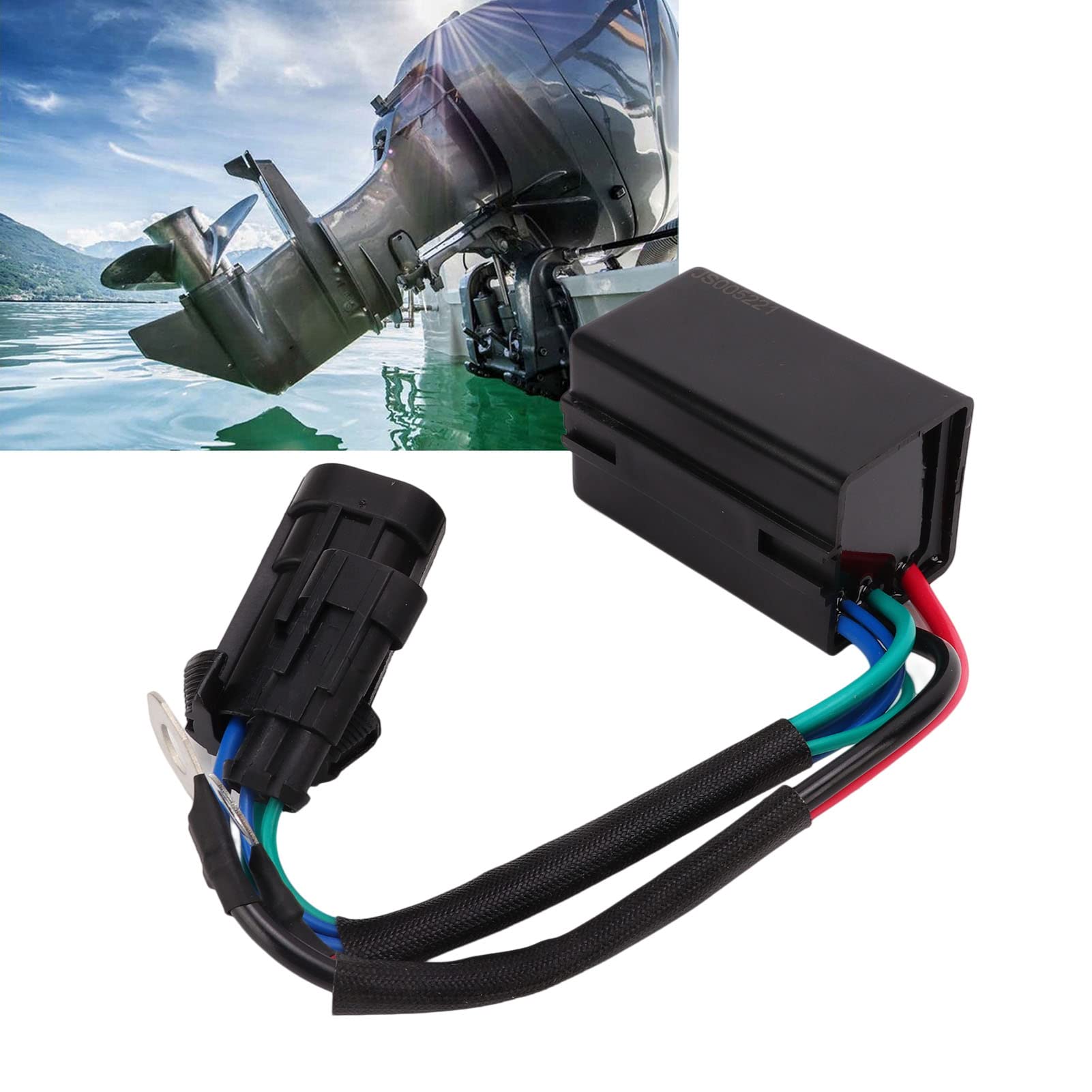 Relais de Garniture D'inclinaison, Commutateur de Relais de Garniture D'inclinaison de Moteur Hors-bord 12 V 586767 de Remplacement pour Evinrude 135 E135HSLABK AB