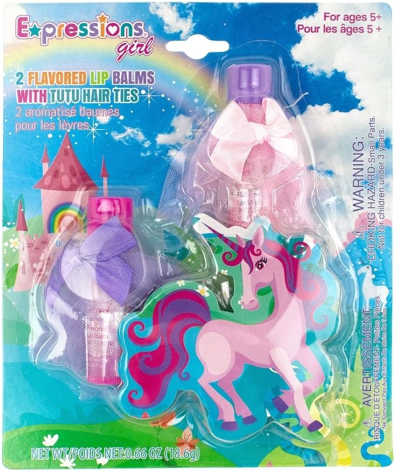 Lip Balm and Tutu Hair Ties Set, More Toys by