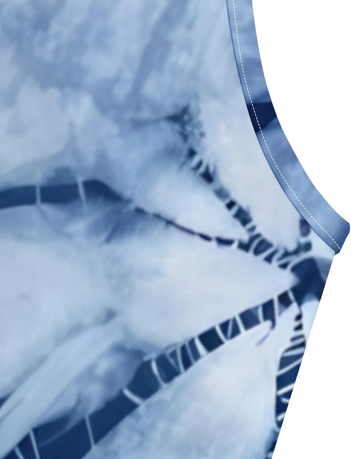 Women's Summer Maxi Dress Spaghetti Strap Floral Boho Beach Long Sundress with Pockets - Image 7