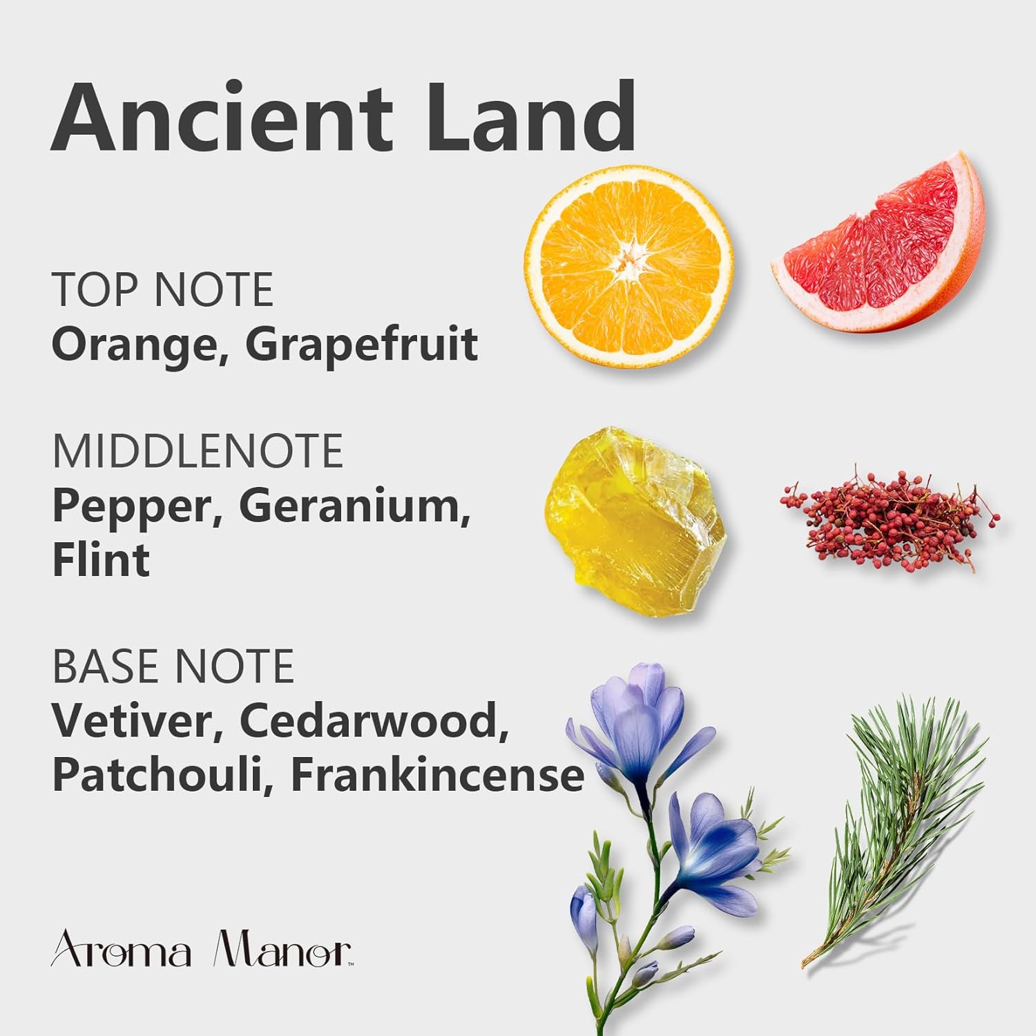 Scent Essential Oils for Diffusers for Home: Ancient Land Hotel Luxury Scents Fragrance Oil - Aroma Oil with Notes of Grapefruit, Geranium and Cedarwood Essential Oil -150 mL Scented Oils for Diffuser - Image 5