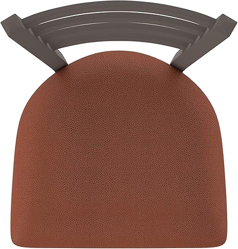 Miniatura 32 de 410 Jackie Taburete de bar giratorio de 36 pulgadas con acabado bronce y asiento de vinilo negro Vinilo negro,Canter Burdeos,Tierra Canter,Canter