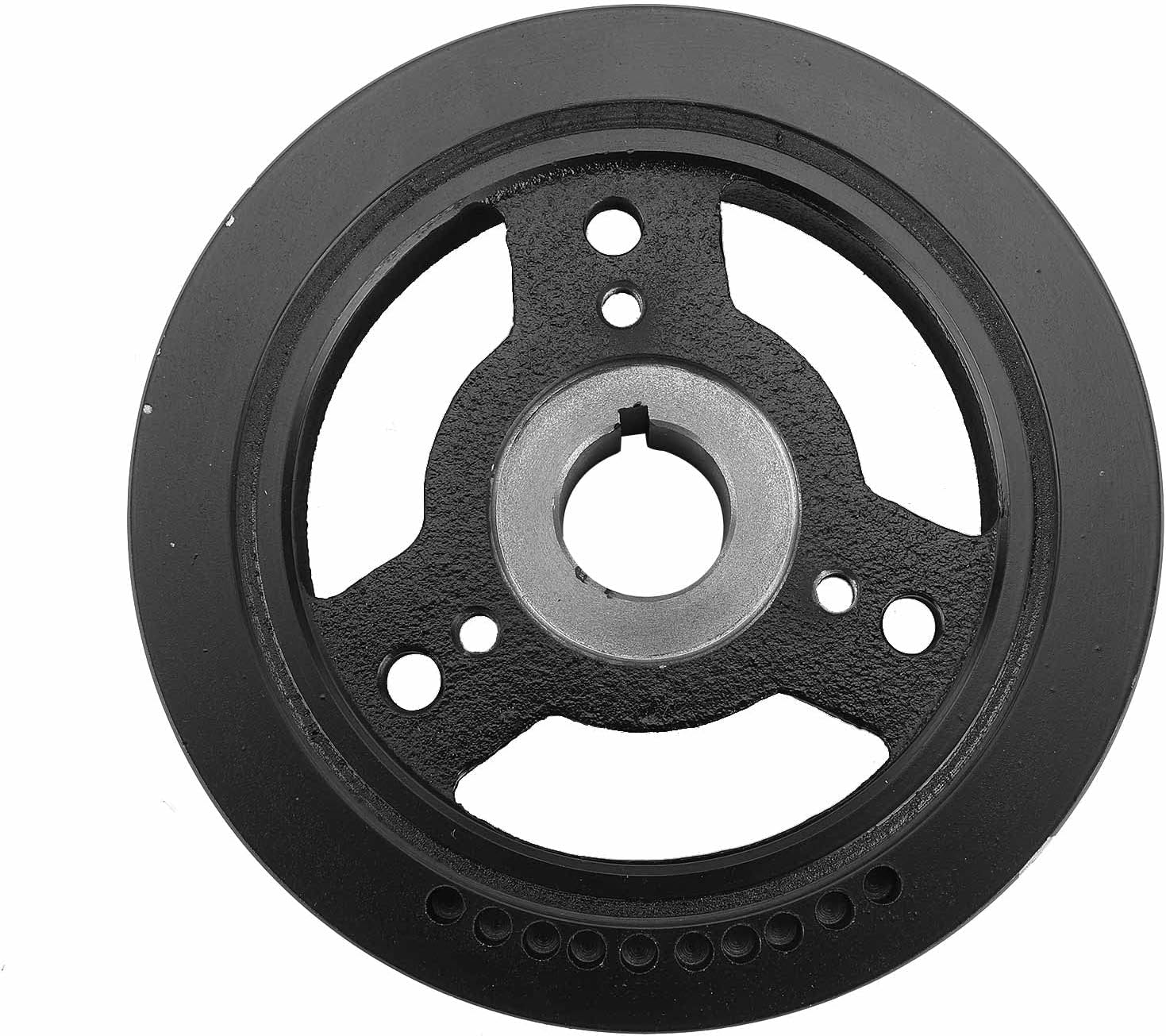 A-Premium Engine Harmonic Balancer Crankshaft Pulley Compatible with Dodge Dakota 96-02 & Jeep Cherokee 91-00, Comanche 91-92, Wrangler 91-95 97-02 & Eagle Premier 88-89, OHV L4 2.5L, for# 33002879