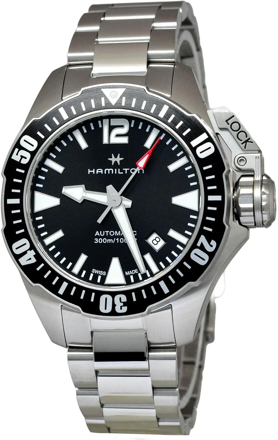 Hamilton Khaki Navy Automatic Men’s Watch, 42mm Stainless