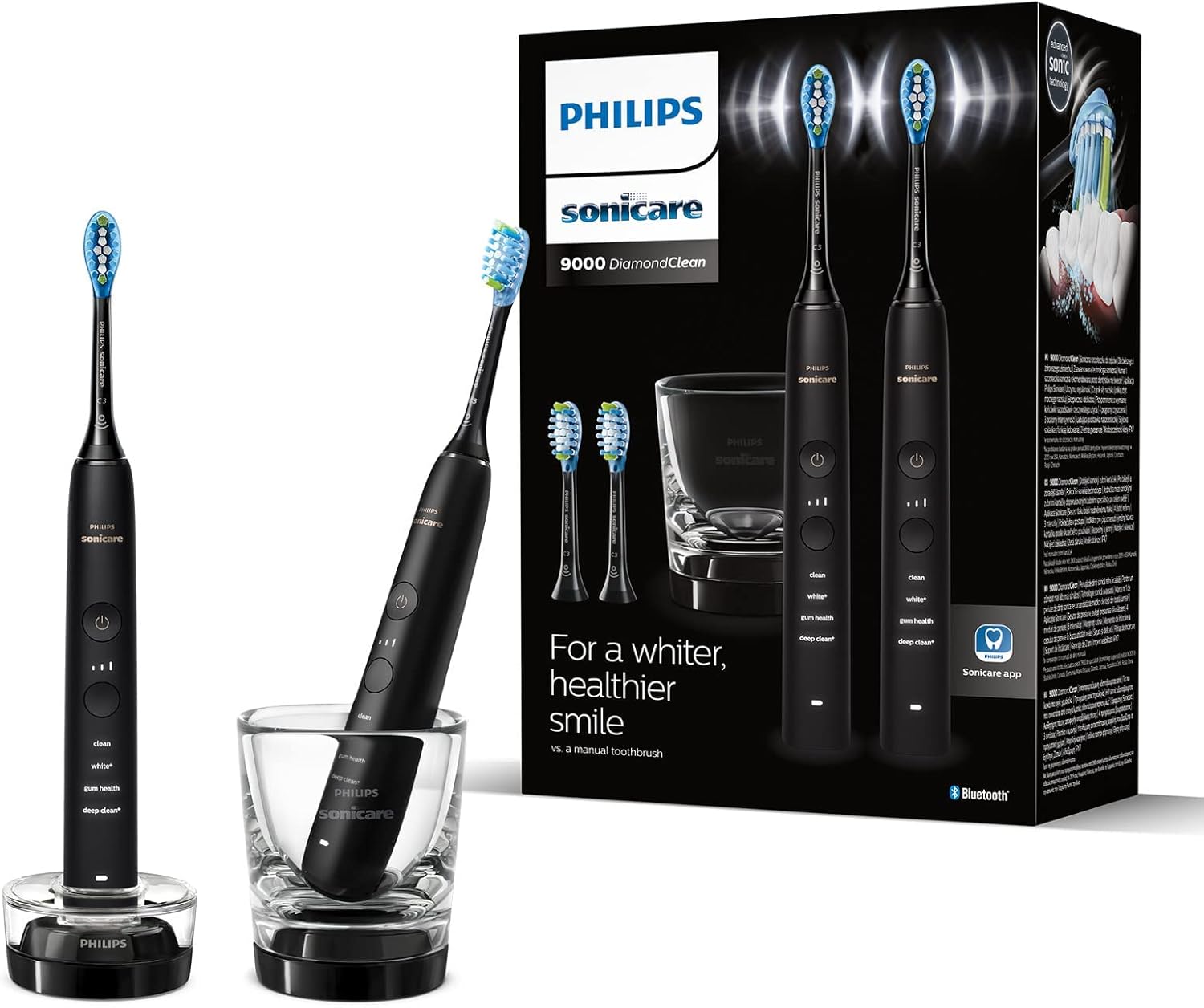 Philips Sonicare DiamondClean Series 9000 Double Pack Advanced