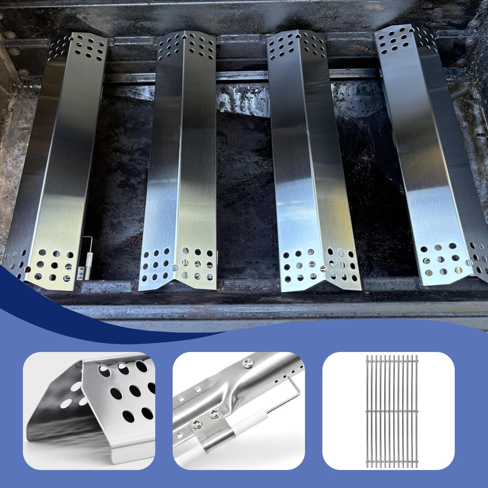 KitchenAid Grill Replacement Grates (3-Pack) -7 KitchenAid Grill Replacement Grates (3-Pack) -7