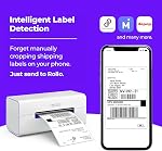 Rollo Imprimante de l'étiquette d'expédition sans fil - Imprimante d'étiquettes thermiques Wi-Fi 4x6 pour les colis d'expédition - AirPrint à partir iPhone, iPad, Mac - Prend en charge Windows, Chromebook, Android, Linux
