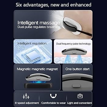 EMS パルスのいびきケア デバイス - sleepmi EMSパルス振動でいびきケア！アプリ不要・本体から睡眠時呼吸