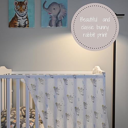 Miniatura 6 de LollyBanks Manta para envolver  100% muselina de algodón  Género neutro para recién nacidos y bebés esenciales para guardería para niñas y niños,