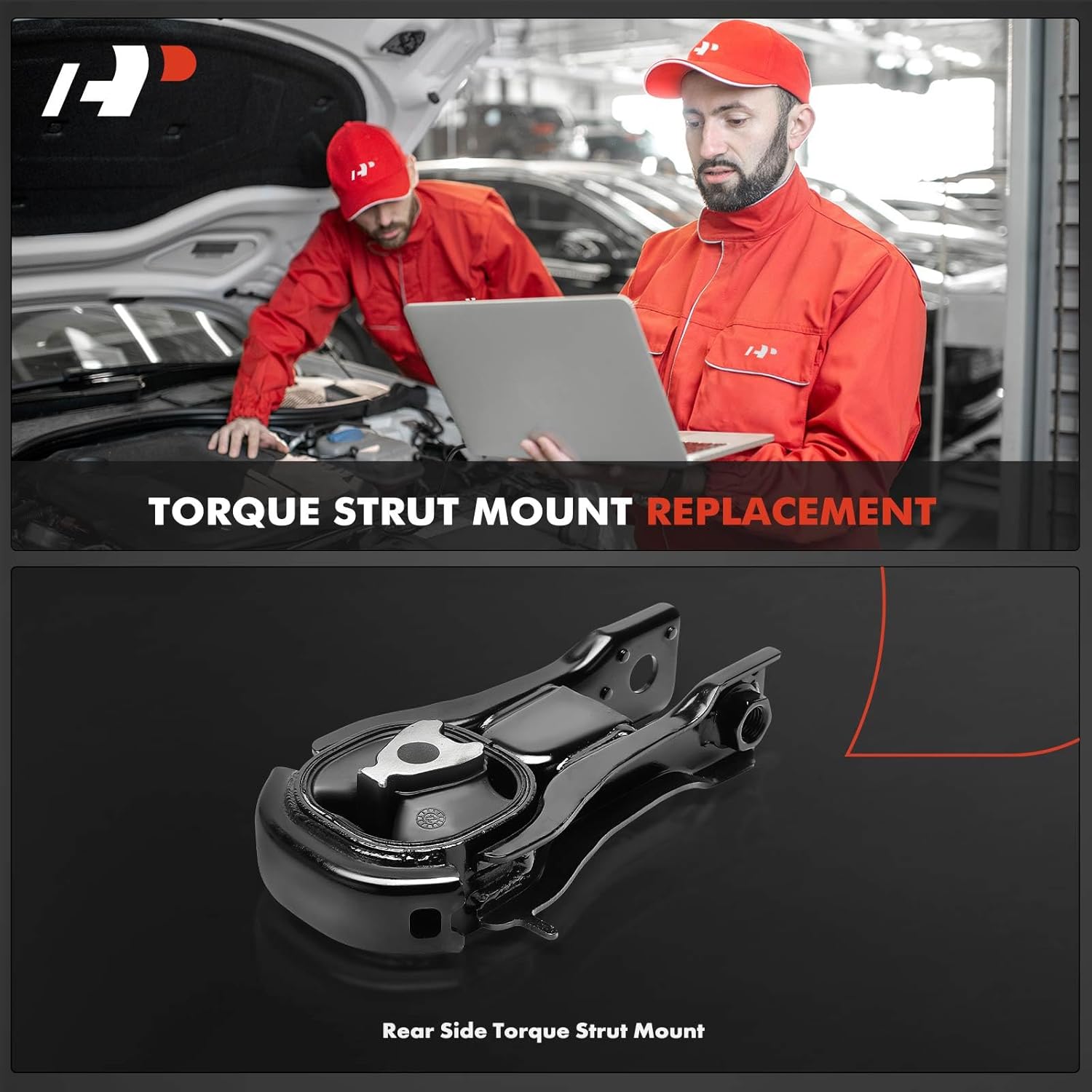 A-Premium Rear Torque Strut Mount Compatible with Mazda CX-5 CX5 2017-2024, 6 2018-2021, 2.5L