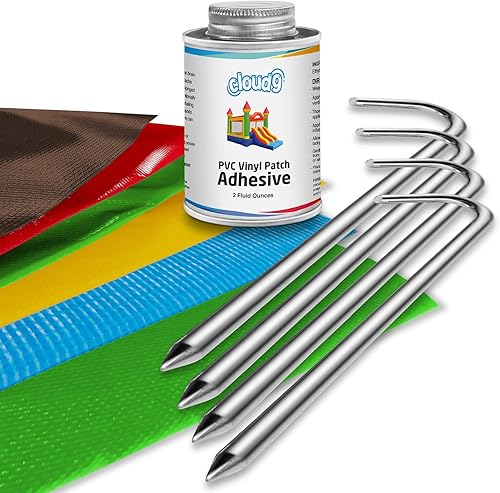 Miniatura 7 de Cloud 9 Casa inflable de grado comercial con soplador – 100% PVC 17' x 13' gorila inflable