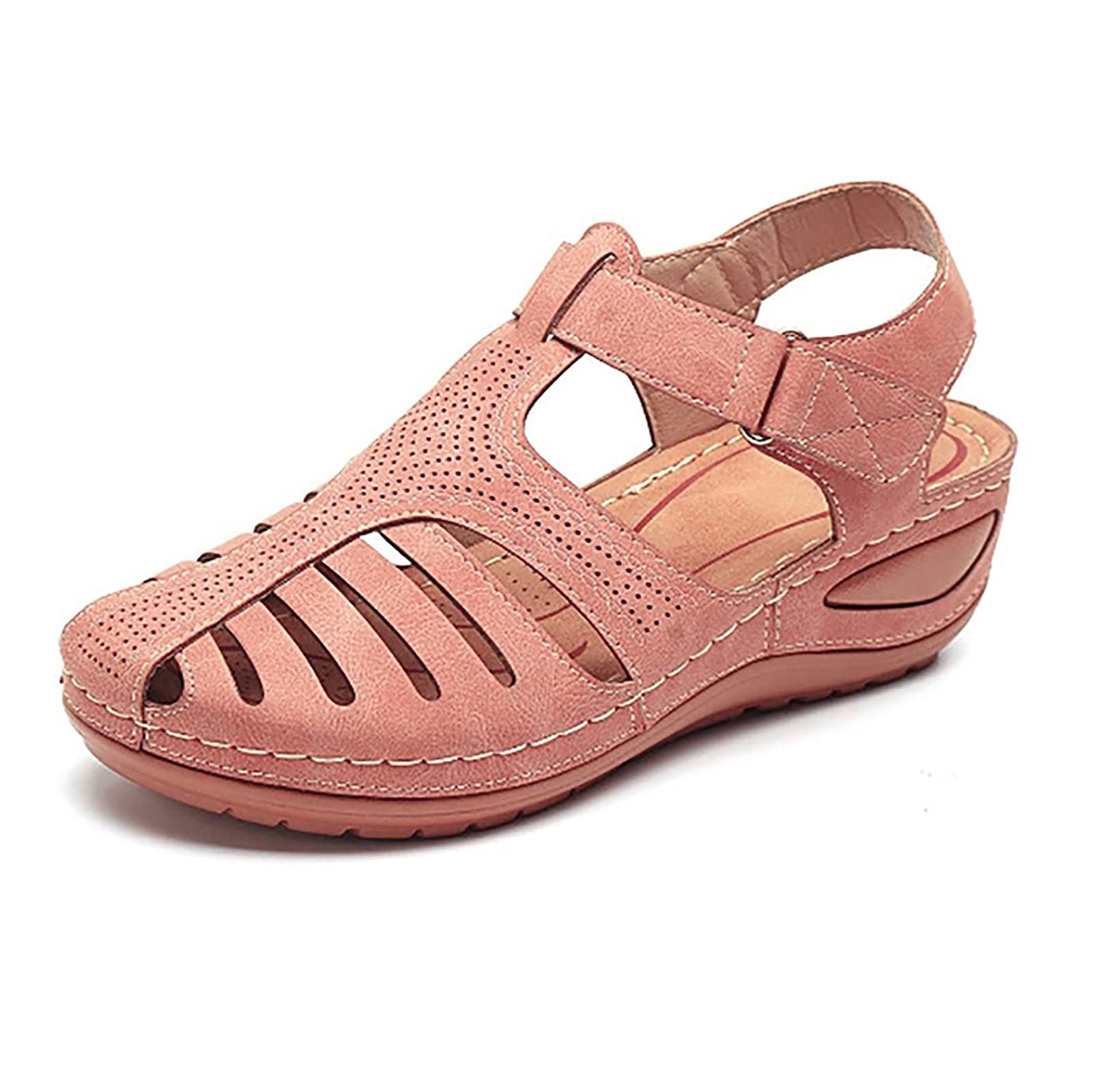 【Ameri VINTAGE】CROOKED HOLE SANDAL CROOKED HOLE SANDAL