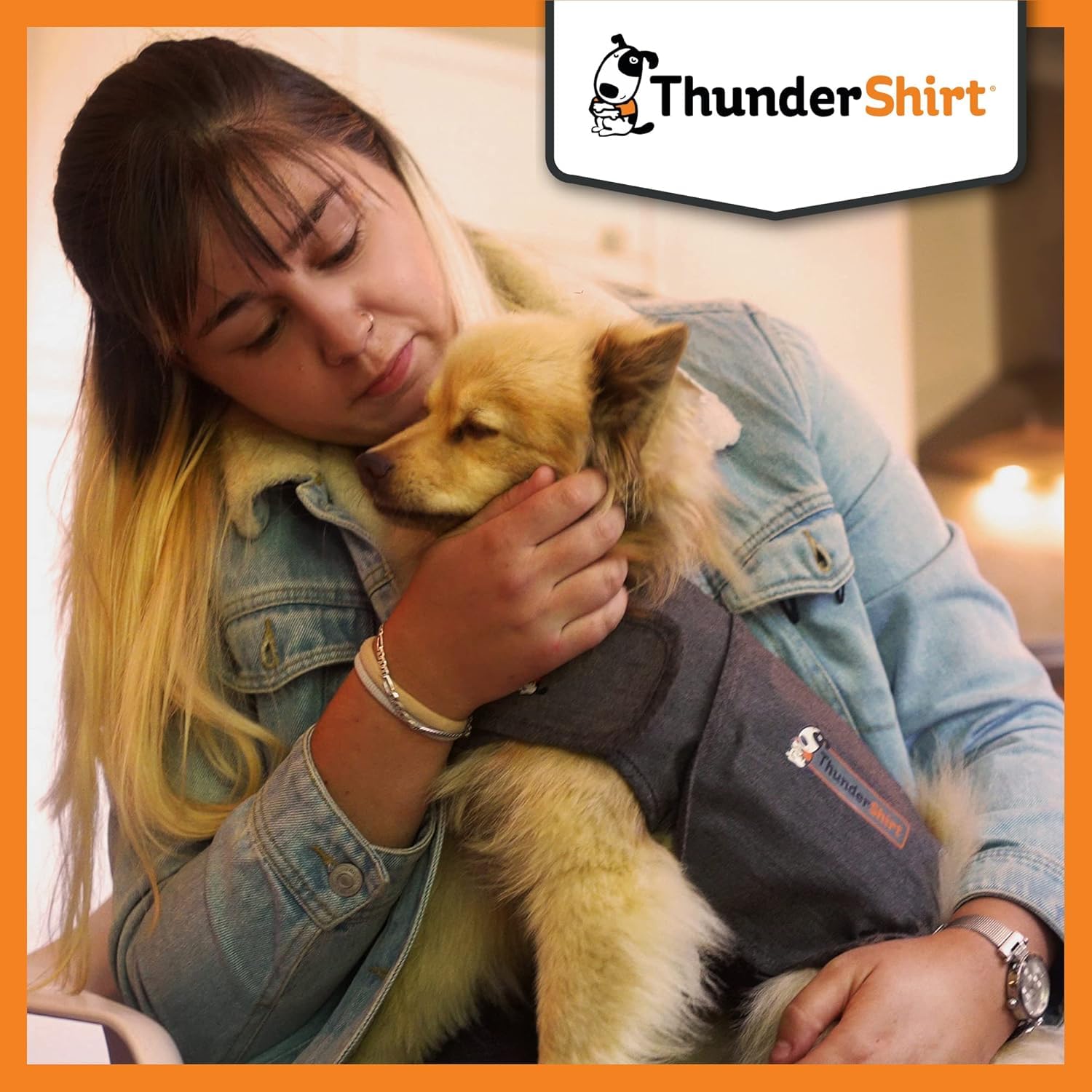 THUNDERSHIRT Pack Antiestrés para Perros S + ADAPTIL Transport Spray 60ml - Chaleco Relajante + Spray Antiestrés - Ideal para Ansiedad por Separación, Miedo a los Ruidos, Tormentas y Viajes