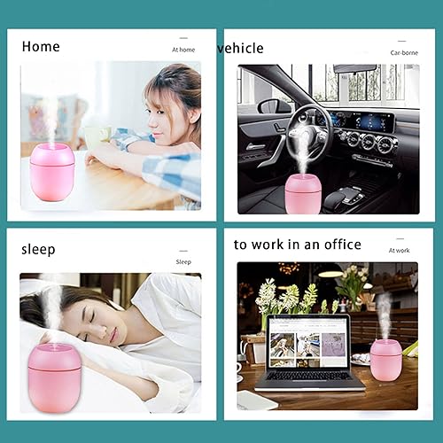 Miniatura 4 de Humidificadores pequeños para dormitorio humidificadores silenciosos de niebla fría para niños difusores de aceite esencial humidificador USB con