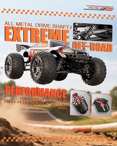 Miniatura 4 de 116 RC Car todoterreno todo terreno para adultos, máximo 50 kph eléctrico RTR sin escobillas, auto de control remoto de alta velocidad 4WD (5