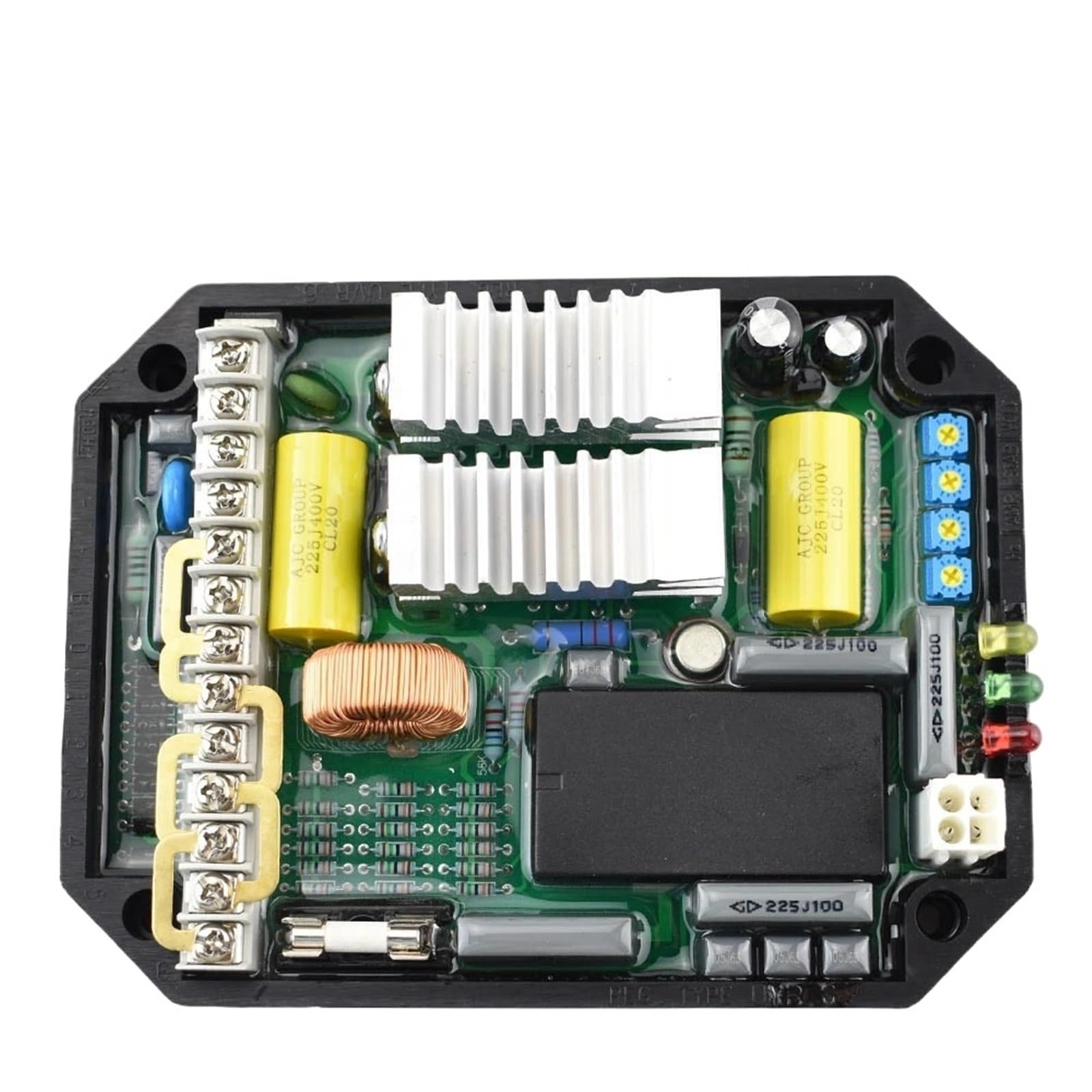Spa UVR6 Regulador automático de voltaje Regulador automático de voltaje Alternador de estabilizador de generador de energía Ajusificador trifásico único