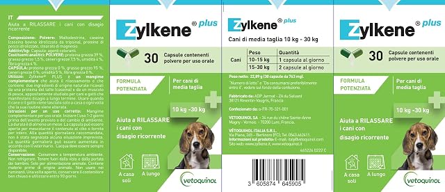 Foto 2 de 5 de ZYLKENE Plus para Perros medianos (10-30 kg)