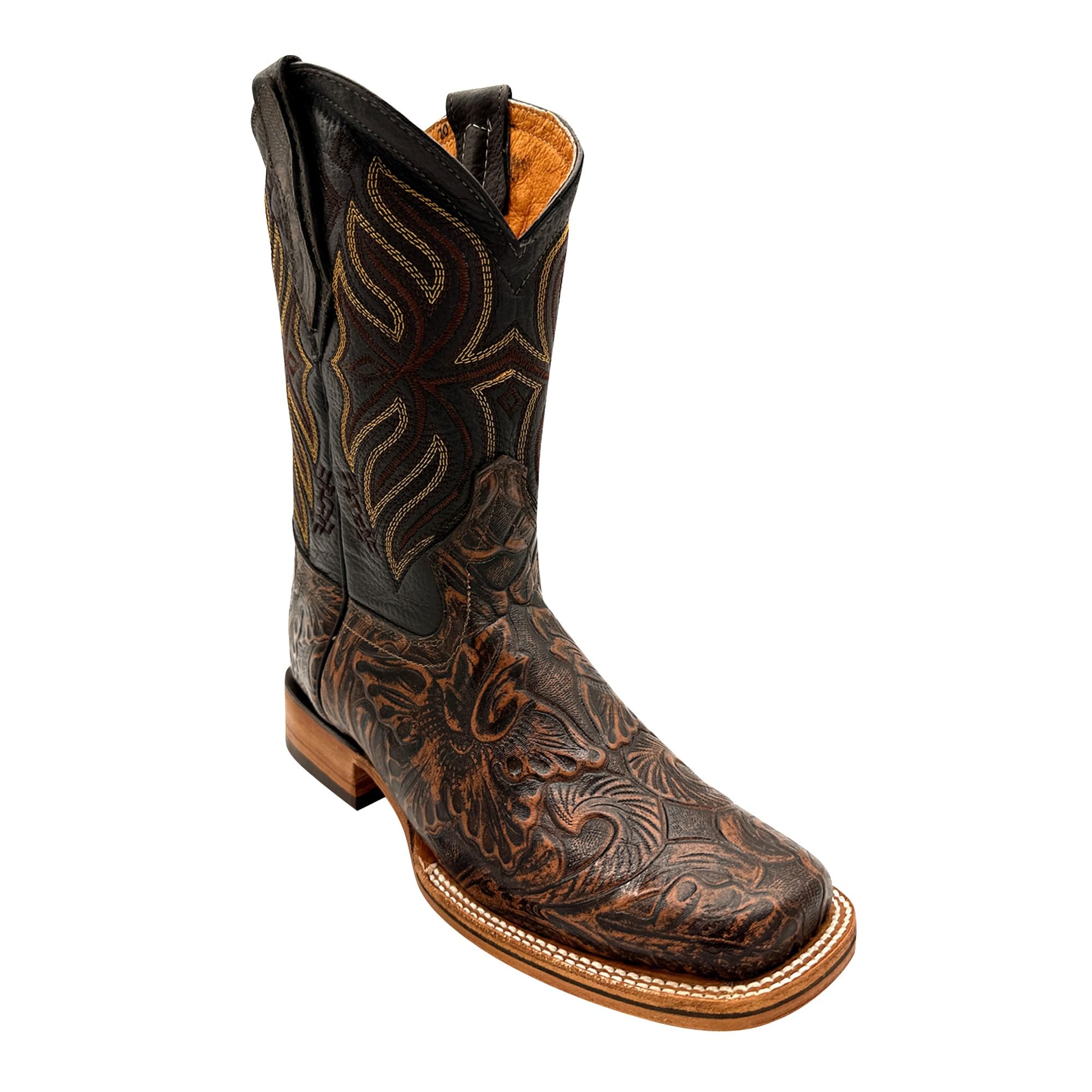 The Western Shops Men's Square Toe Dress Cowboy Western Boots