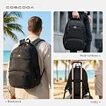 Carry On Travel Backpack 43x33x15 CM,6x13x17 inch Personal Item Bag for Budget Flights in Canada,Underseat Bag
