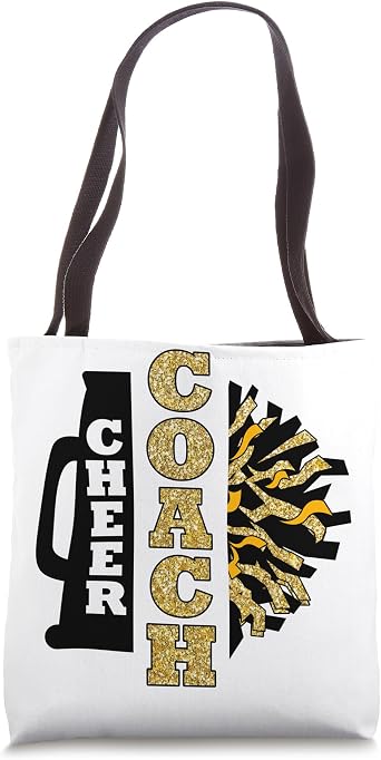 Cheer Coach Cheerleader Coach Cheerleading Coach Tote Bag
