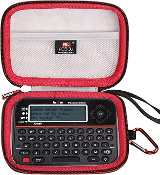 FBLFOBELI EVA Hard Carrying Case Compatible with John N. Hansen & RecZone LLC Password Safe Device, Portable Travel Protective Storage Bag Case Only
