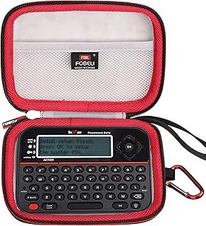 FBLFOBELI EVA Hard Carrying Case Compatible with John N. Hansen & RecZone LLC Password Safe Device, Portable Travel Protective Storage Bag (Case Only)