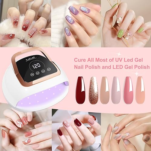 Miniatura 7 de LKE Lámpara de uñas UV Secador de uñas 220W