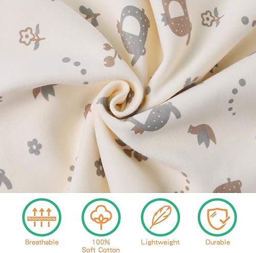 Miniatura 25 de PESAAT Conjunto de gorro de algodón para bebé, sombreros para recién nacidos, mantas de recepción para bebés niños y niñas Verde militar