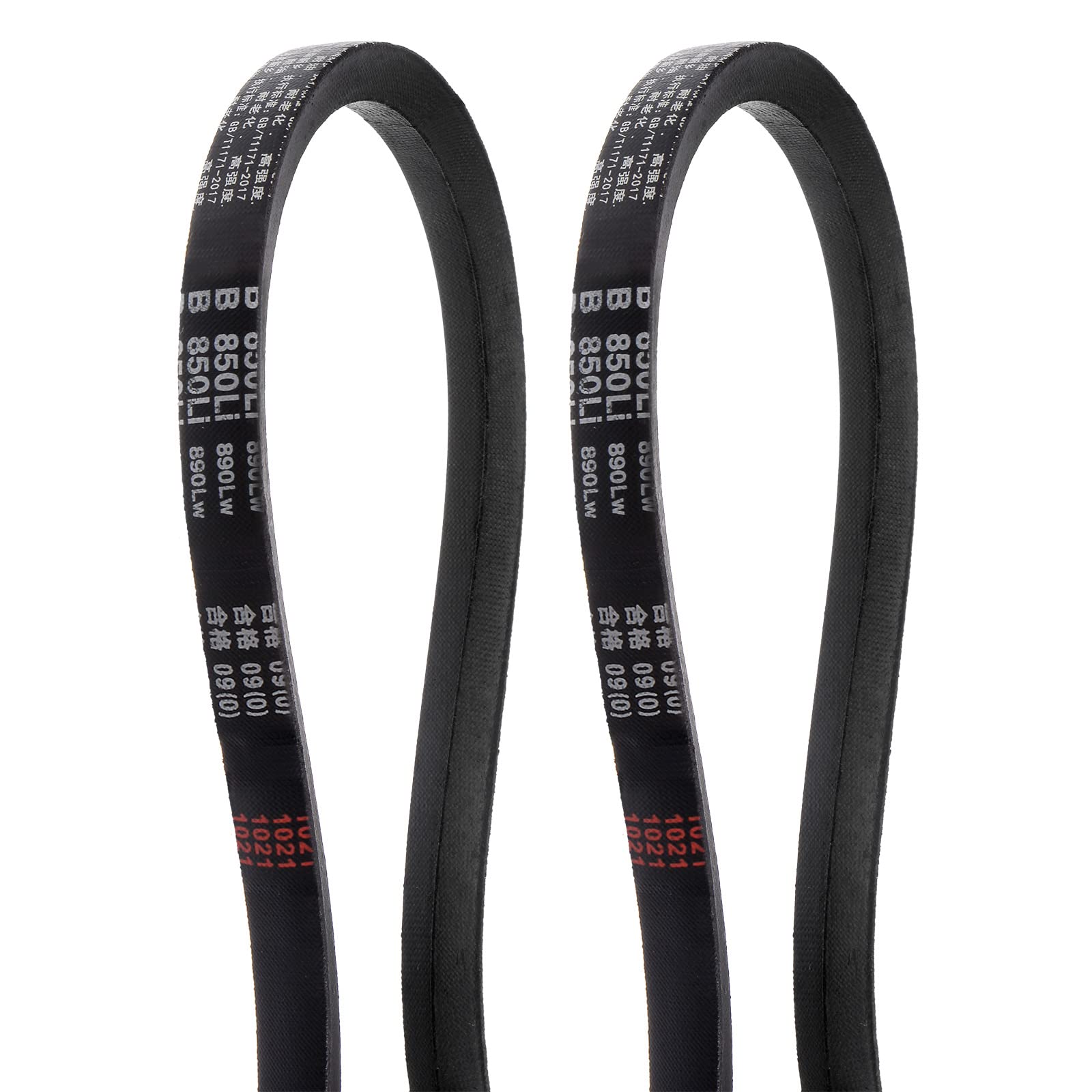 HARFINGTON 2pcs B-1080Li V-Belts Drive Belt 1080mm Inner Girth B Section Rubber for Power Transmission — Amazon image 19