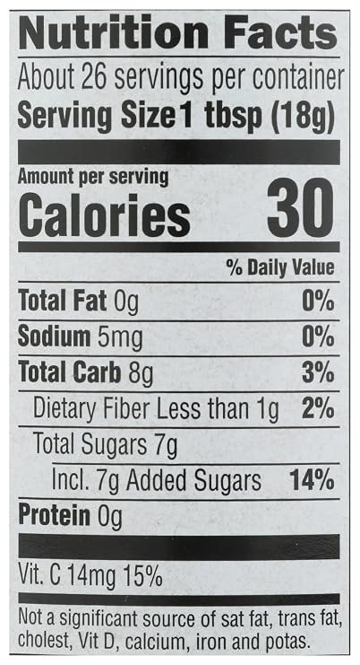 Crofter's Organic Wild Blueberry Fruit Spread, Non GMO, USDA Organic, 16.5 Ounce (Pack of 6)
