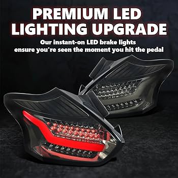 UNTRACE “focus with light” S/S Tee_A Amazon.com: SPEC-D TUNING Smoke LED Bar Tail Lights