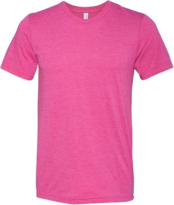 Bella Canvas Triblend Short-Sleeve T-Shirt 3413C Berry Triblend, S