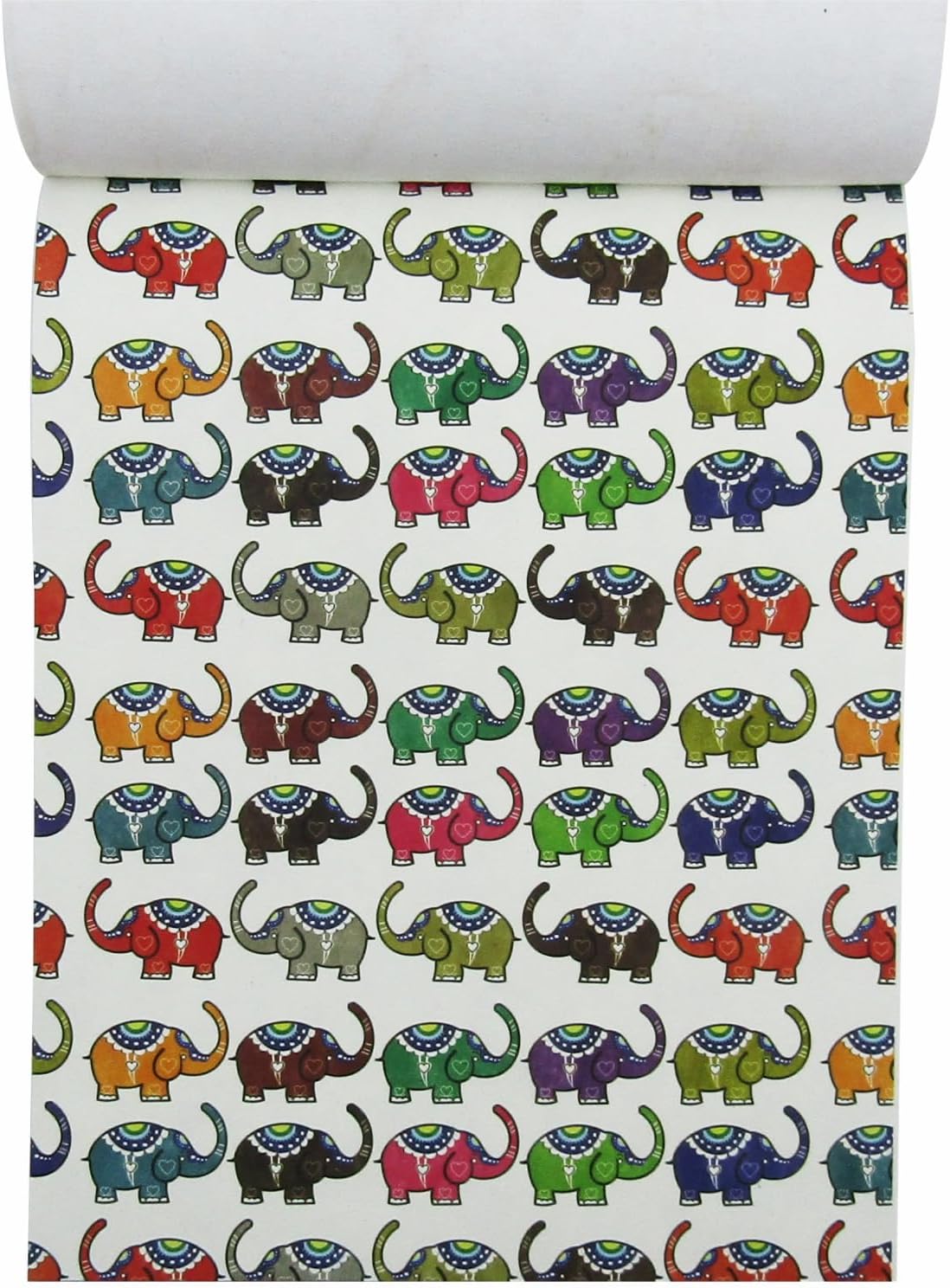 Paperhues Namaste India Collection Handmade Scrapbook Papers 8.5x11" Pad, 36 Sheets.