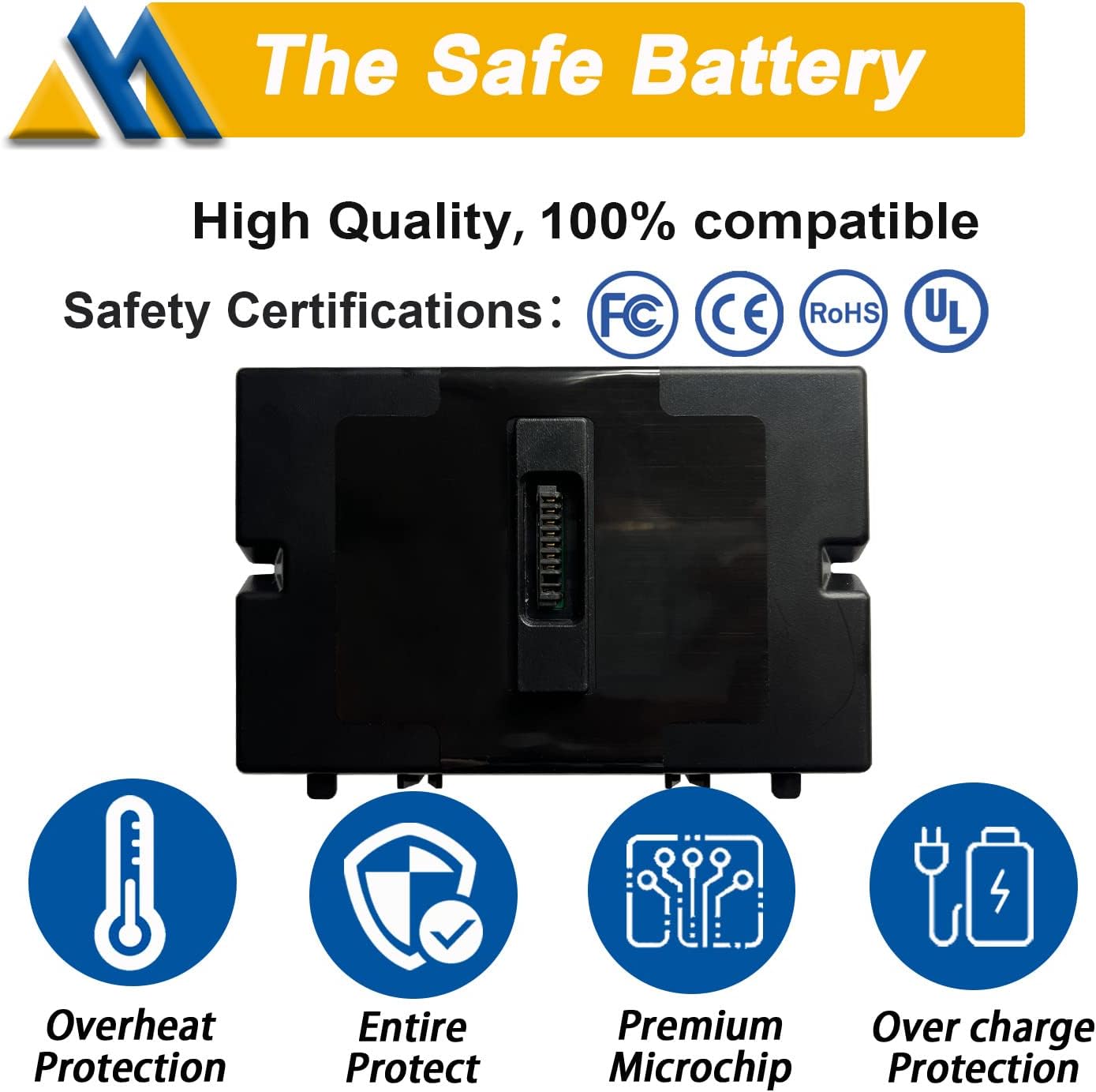 789175 078592 Battery Replacement for Bose S1 pro Battery Pack 789175-0100 789175-0110 789175-0010 4INR19/66-2 14.8V 81.4Wh 5500mAh - Image 3