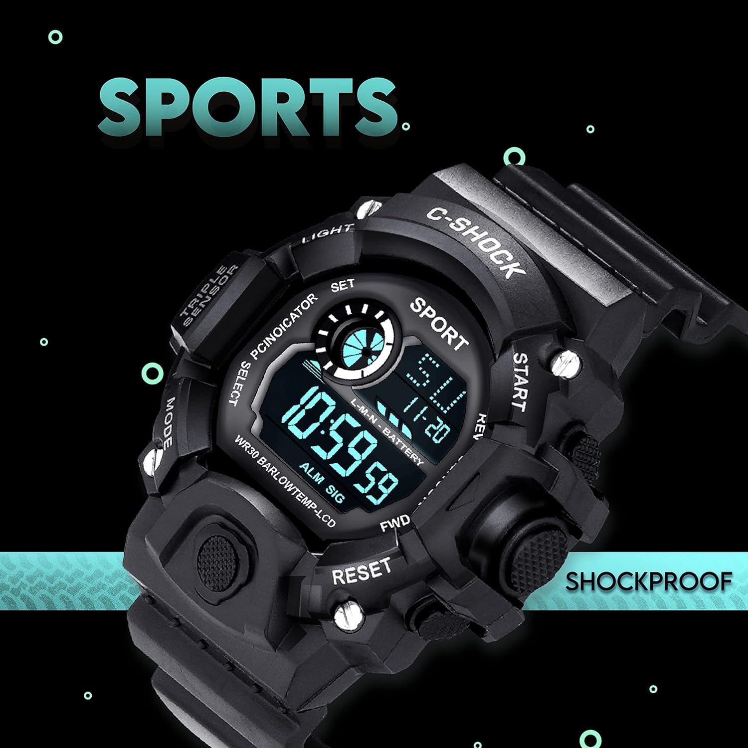 PUTHAK UnequeTrend, Men & Boys Accessories Combo – Watch, Cap and Sunglass Combo - PTHK-2954 6 71zKZKM22fL. SL1500